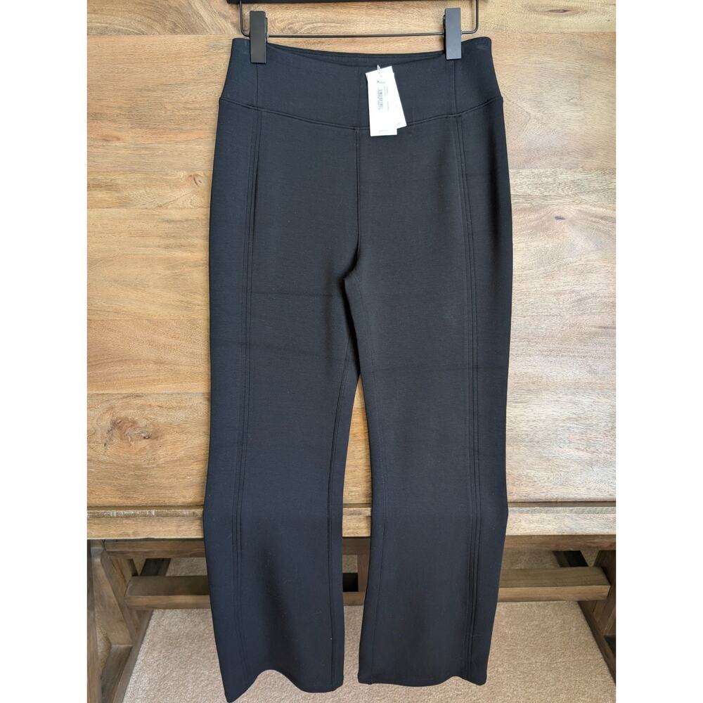 NWT Spanx AE Slim Flare Women M Black Breathable 4-Way Stretch Super Soft 50981R